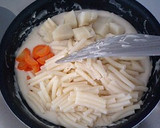おさかなのソーセージと野菜のグラタン作り方7写真