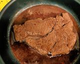 赤ワインソース仕立ての高級風！ステーキ作り方5写真