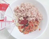 オートミールチーズキンパ作り方1写真