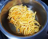 ネーブルオレンジと清見オレンジ皮ジャム！作り方3写真