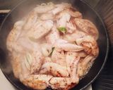 簡単☆手羽先の酒蒸し焼き作り方4写真
