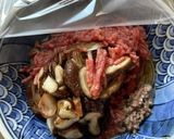 中華風しいたけキーマカレー作り方2写真
