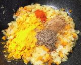 簡単！チキンで本格スパイスカレー作り方2写真