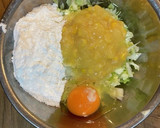 出汁いらず　簡単　ふっくらお好み焼き作り方2写真