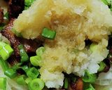 豚バラ肉とネギおろし重ね作り方10写真