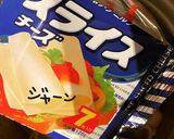 えびとアスパラのチーズペペロンチーノ作り方11写真