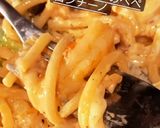 えびとアスパラのチーズペペロンチーノ作り方14写真