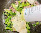 冷凍ブロッコリーで簡単♡豆腐ベーコン炒め作り方4写真
