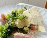 冷凍ブロッコリーで簡単♡豆腐ベーコン炒め作り方6写真