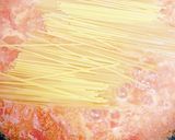 フライパン一つで！あさりとトマトのパスタ作り方7写真