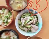 夏の副菜♪豚と胡瓜の酢の物作り方6写真
