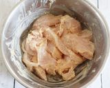 鶏むね肉でごま味噌しそ巻きスティック作り方1写真