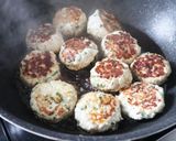 一口大葉豆腐ハンバーグのポン酢照り作り方5写真