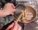 丸亀期間限定！　鴨すきうどん♪作り方4写真