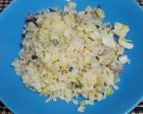 わかめスープ炒飯作り方7写真