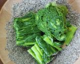 かき菜のエゴマ和え作り方11写真