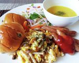 超簡単!洋食モーニングプレート!!作り方4写真