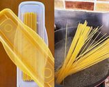 休日ランチに！お好みスープでスープパスタ作り方2写真