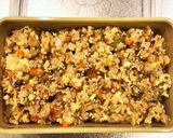 レンジで簡単！もち麦入りオートミール焼飯作り方5写真
