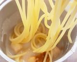 休日ランチに！お好みスープでスープパスタ作り方7写真