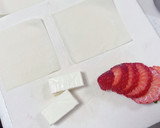 しゅうまいの皮deいちごのデザート作り方1写真