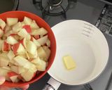 おやつに♪餃子の皮でアップルパイ作り方1写真