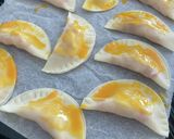 おやつに♪餃子の皮でアップルパイ作り方2写真