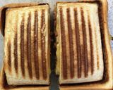 ホットサンド　お好み焼き風作り方5写真