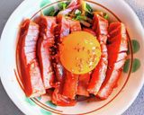 まぐろユッケ出汁茶漬作り方1写真