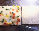 幼児食　ストック用ベジポテサンドイッチ作り方2写真