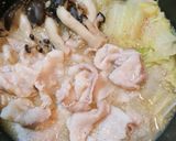 簡単！激ウマ！豚バラ白菜ごま味噌生姜鍋♪作り方5写真