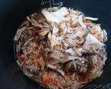 朝ご飯ﾚｼﾋﾟ炊き込みご飯【舞茸】作り方2写真
