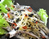 煮干しをアレンジ♪- いわしのごま漬け-作り方5写真