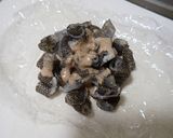 アイナメ皮の胡麻和え作り方7写真