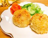 里芋クリーミィコロッケ♪くるみチーズ入り作り方4写真