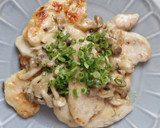 簡単！鶏むね肉としめじのマヨ味噌炒め作り方5写真