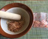 使用済だしパックで!簡単自家製ふりかけ作り方2写真