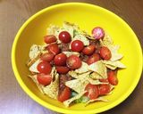なんちゃってナチョスとサラダ作り方8写真