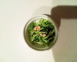 簡単な水菜サラダ作り方5写真