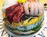 ひな祭りに、寿司ケーキ(R4)作り方7写真