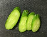 胡瓜と長ネギの中華クラゲ和え作り方1写真