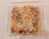 レンジ野菜炒め(冷蔵庫の残り野菜で)作り方4写真