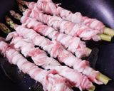 ワインに合う♪アスパラの豚肉巻き作り方3写真