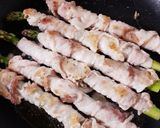 ワインに合う♪アスパラの豚肉巻き作り方4写真