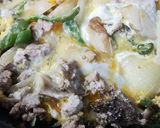 ぶっこみ☆野菜のひき肉丼♪作り方5写真