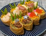 パーティお祝いに蕎麦稲荷作り方4写真