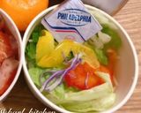 簡単サーモン丼クリチ野菜サラダ覚書作り方4写真