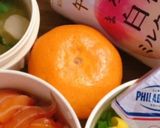 簡単サーモン丼クリチ野菜サラダ覚書作り方7写真