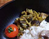 なす豚カレーお1人様分。作り方3写真