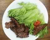 牛肉の壺漬けでレタス巻き作り方6写真